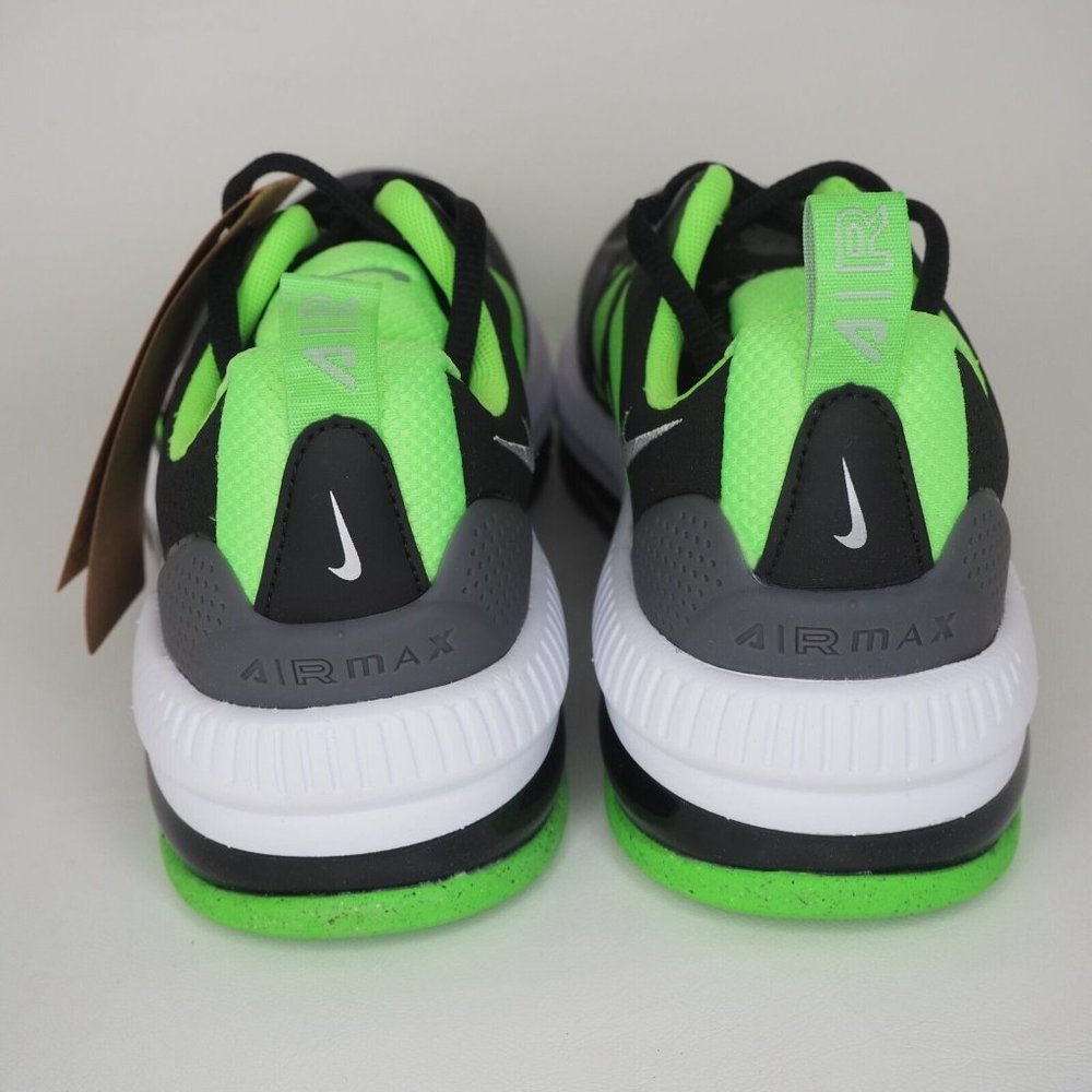 Nike Air Max Genome GS Boys Shoes Running Black Sneakers - Picture 4 of 11